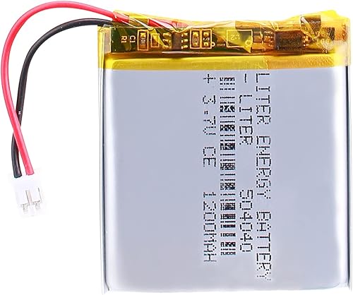 Liter energybattery 3.7V Lipo Batería 1200mAh Batería recargable de polímero de iones de litio 504040 con conector JST