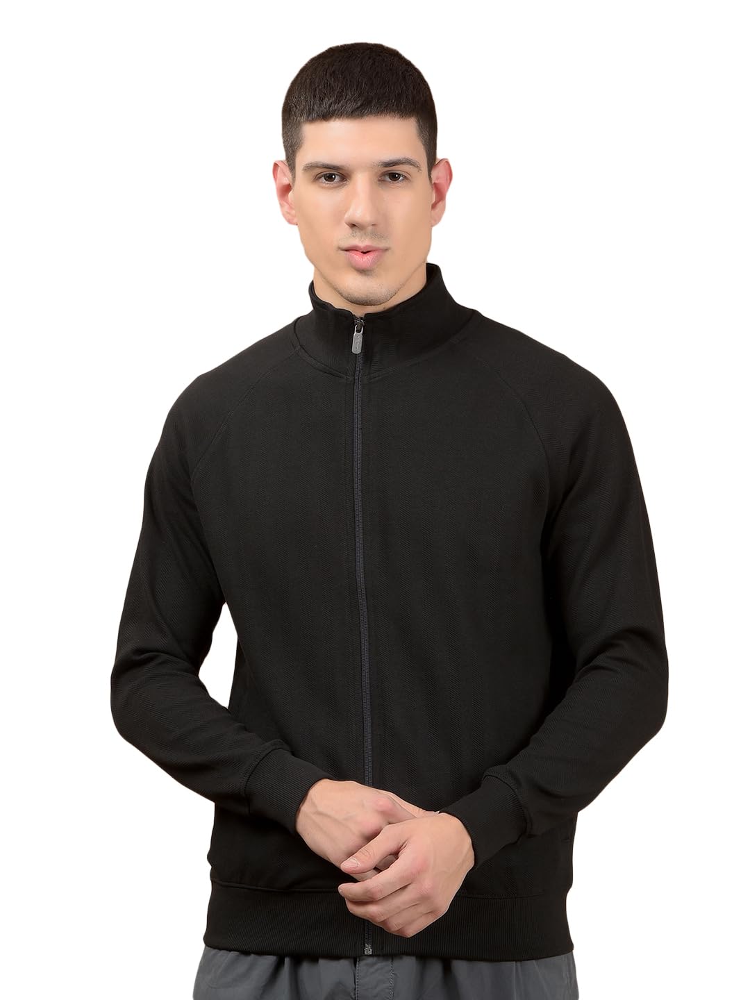 force nxt Super Combed Cotton Mens Jacket with Zipper & Pockets-picture-36