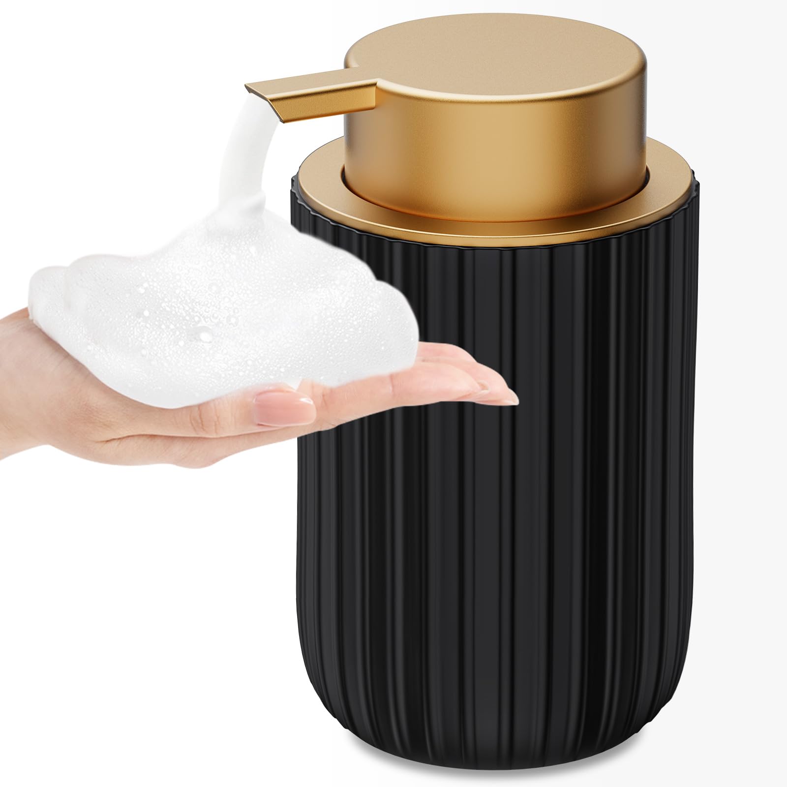 Ceramic Foaming Soap Dispenser, 12 oz