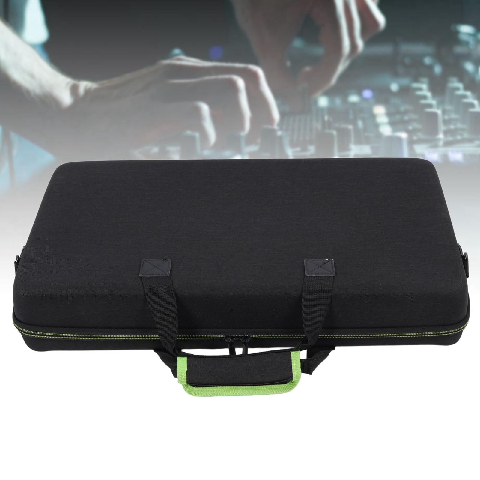 Alomejor Custodia Controller DJ, Borsa Versatile in Schiuma Imbottita per il Trasporto di Adattamenti per DDJ FLX4 400 SB3 SB2 DJ Controller Storage Borsa
