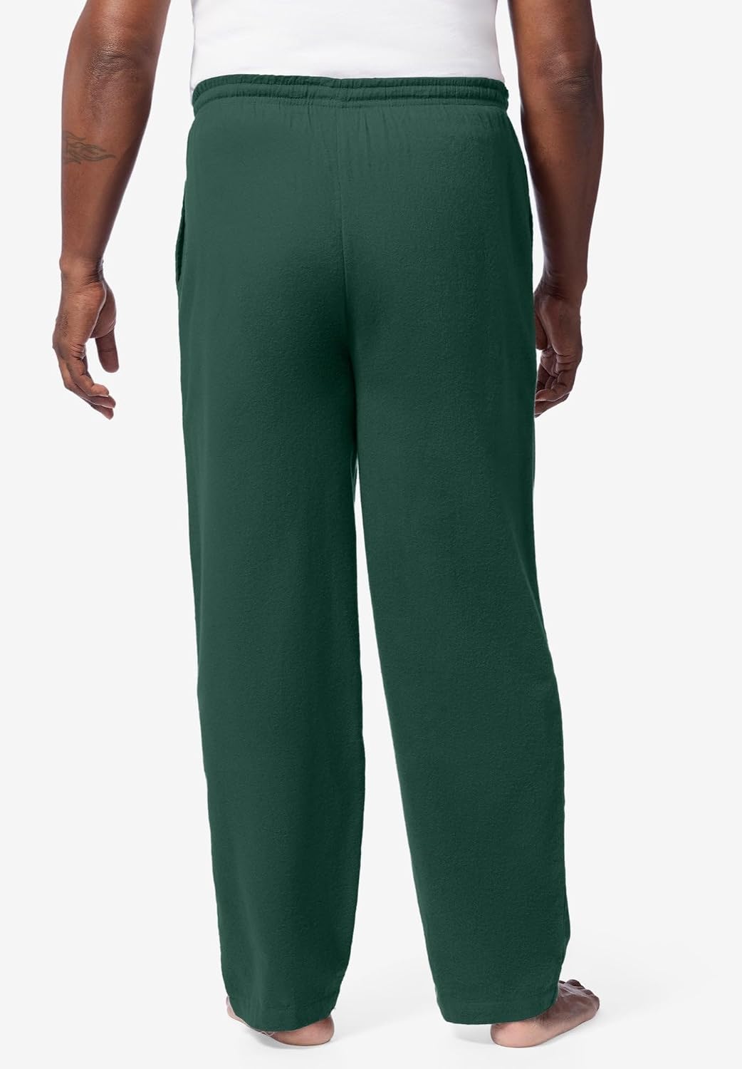 KingSize Men's Big & Tall Solid Flannel Pj Pants