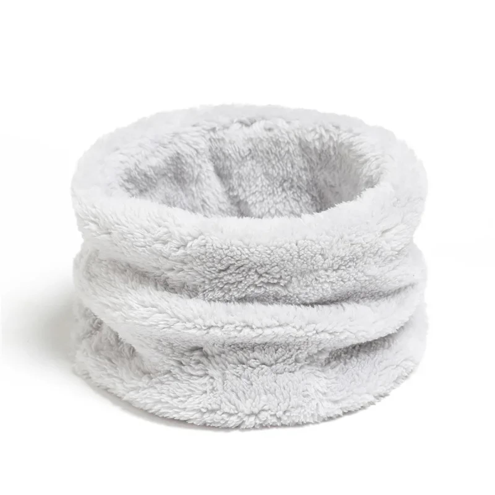 Sciarpa Donna Scialle Uomo Cappello Caldo Fazzoletto Sciarpa Solido Peluche Collo Grosso Sciarpe Uomo Donna
