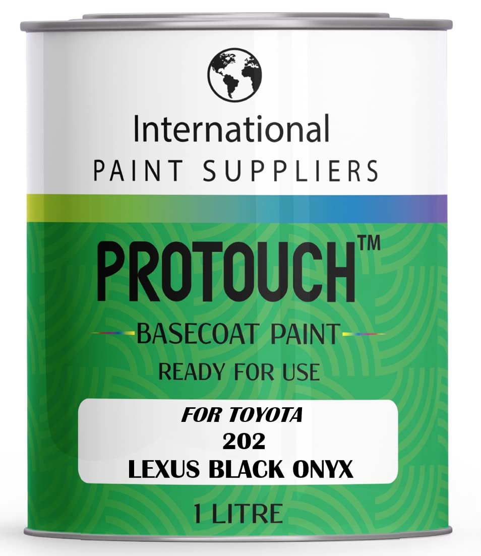 Protouch Lexus Black Onyx For Toyota 202 Basecoat Rfu Ready For Use Thinned Car Paint 1L Tin