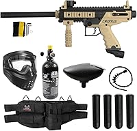 Vista 1 de Maddog Tippmann Cronus Basic Paintball Gun Marker and Accessory Starter Packages [HPA] Marker, 48ci/3000psi Compressed Air Tank, Mask, Hopper