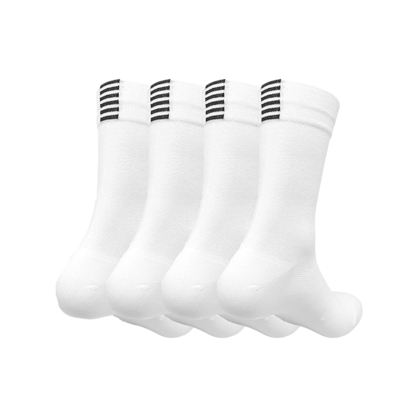 Chaussettes Sport Homme Femme Velo Route Confortable Soft Touch 4 Paires