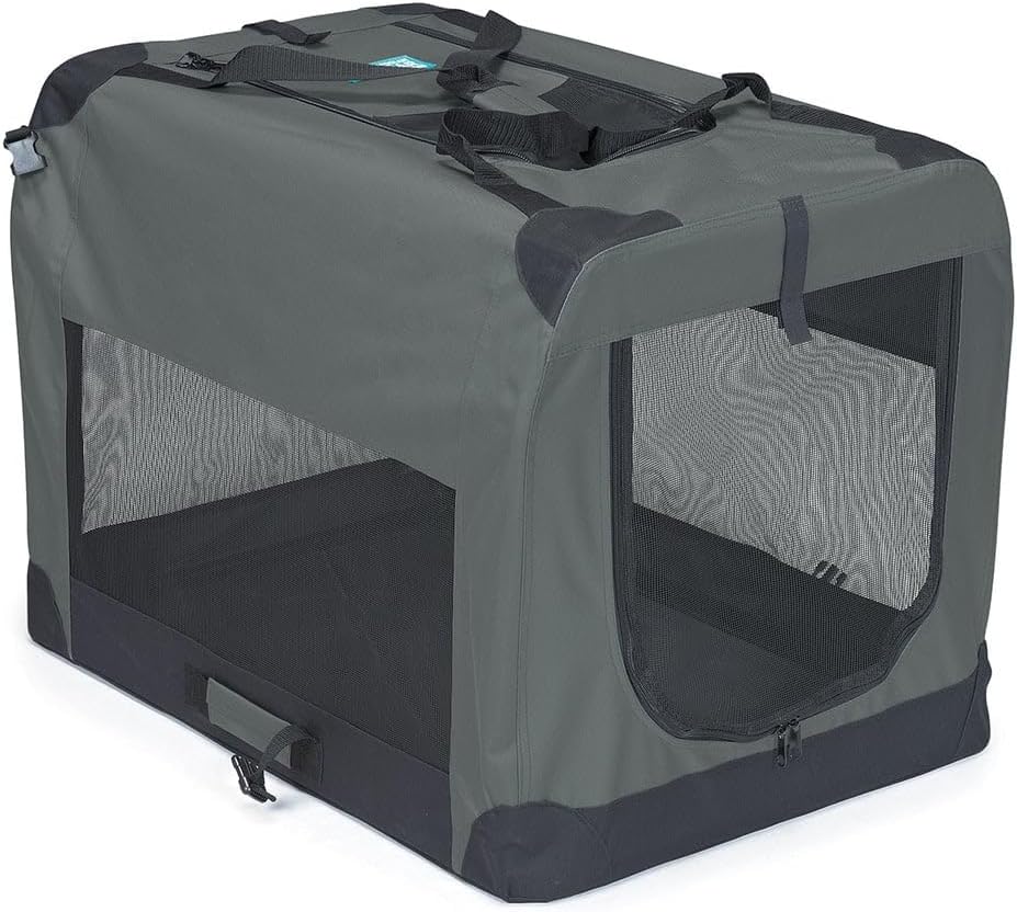 Guardian Gear Nylon and Steel Soft-Sided Collapsible Dog Crate