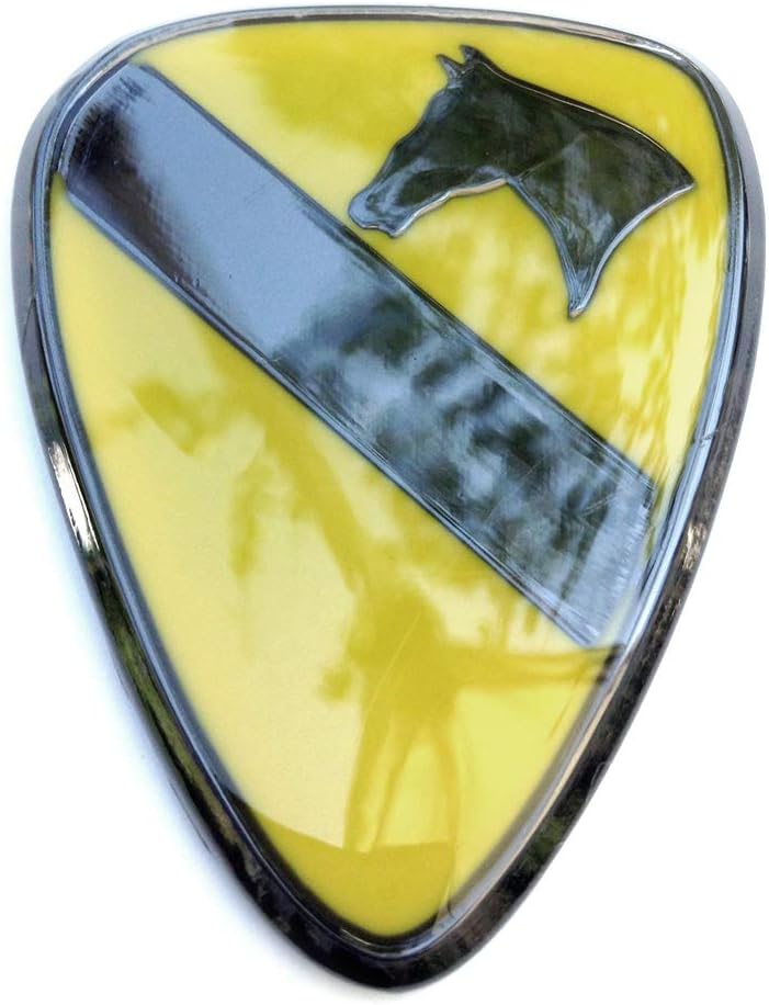Amazon.com: 1st Cavalry Division Decal Patch Metal Emblem for Car Truck ...