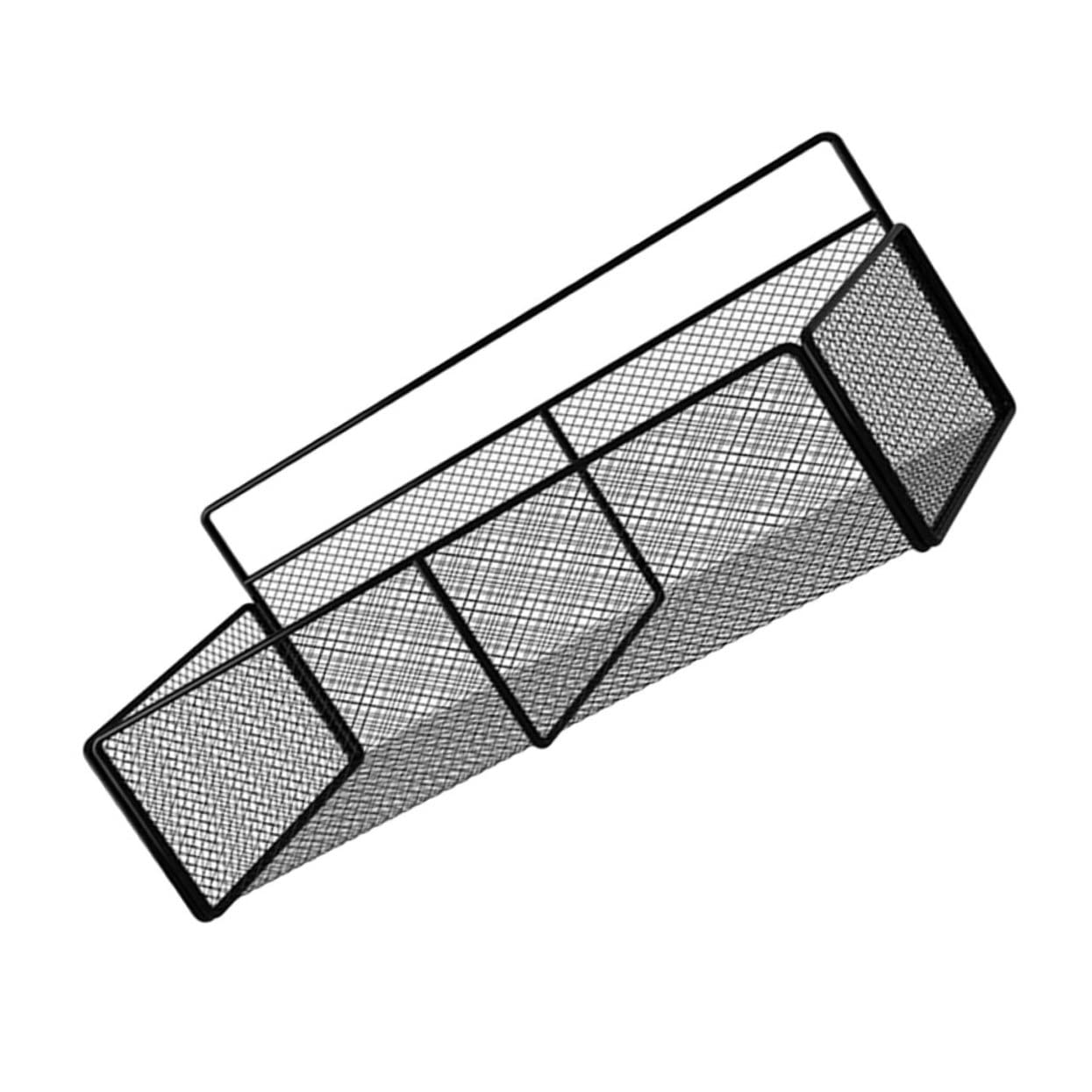 Estante de baño con drenaje rápido Artibetter de hierro negro de pared