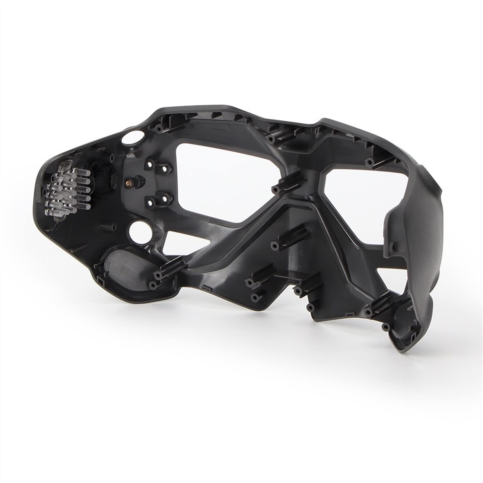 Części zamienne RC - Gogle FPV V2 Części modułu tylnej pokrywy Plastikowa tylna pokrywa Tylna obudowa Powłoka do gogli DjiFPV Combo Drone V2 Akcesoria Część zamienna (kolor: czarny) (Color : Black)