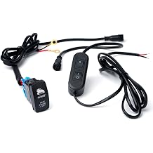 Xprite Wiring Harness with 2 Switches for Rear LED Strobe Chase Light Bars