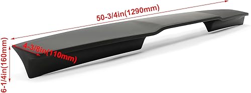 Miniatura 4 de KUAFU Alerón de techo trasero de cabina compatible con Ford F150 Gen 2 Raptor Pickup Truck 2015 2017 2018 2019 2020