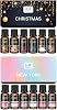 Essential Oil Sets Bundle, Christmas & New York Collection, 12X10ml, Premium Grade Fragrance Oil Sets, for Diffusers for Home, for Candles Making, for Christmas Gift