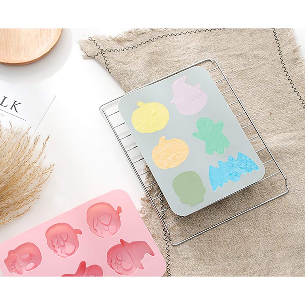 Molde De Silicona para Decoración Navideña para Usar con Fondant, Pasta De Azúcar,etc Diseños Navideños