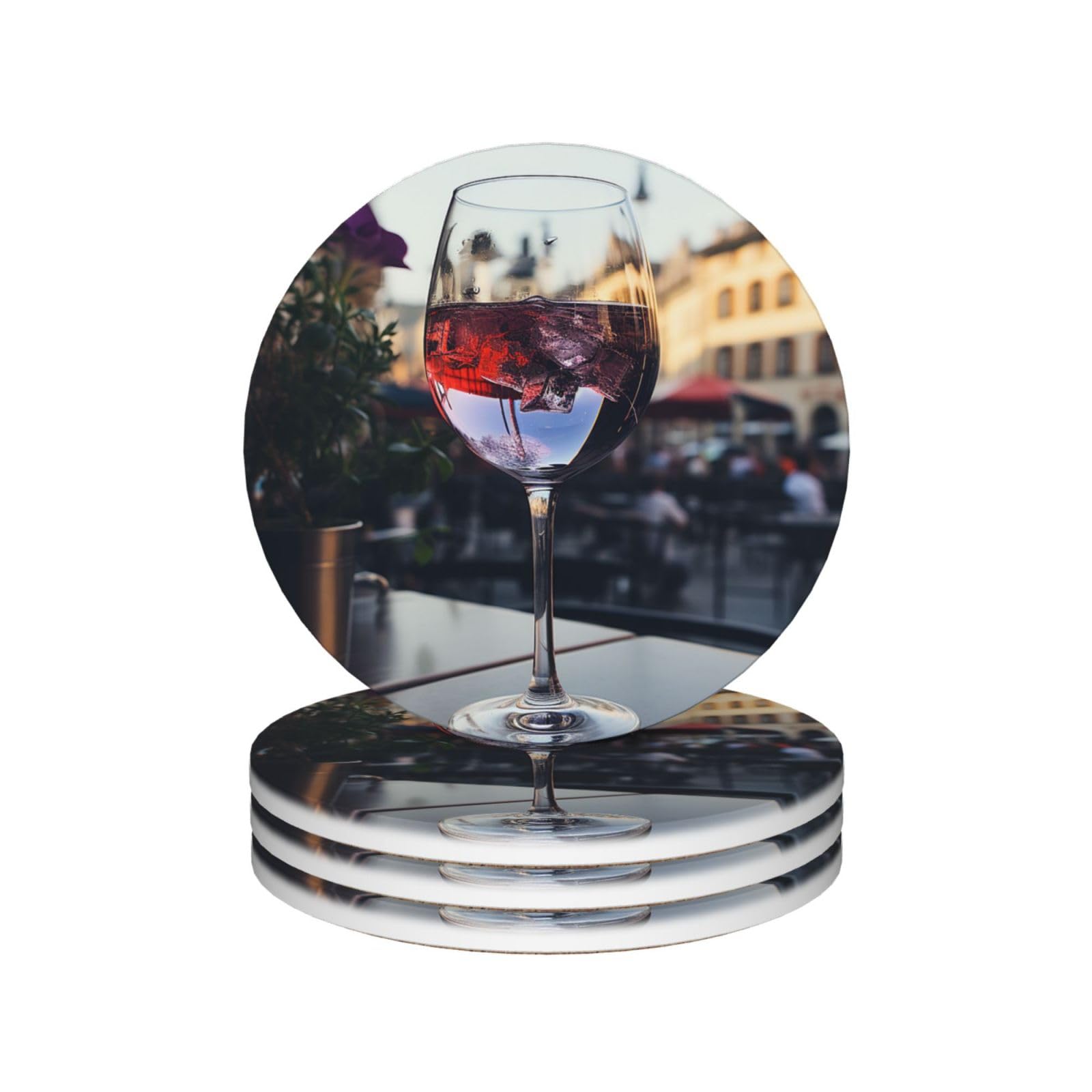 Dessous de verre en céramique de table basse décoration d'intérieur