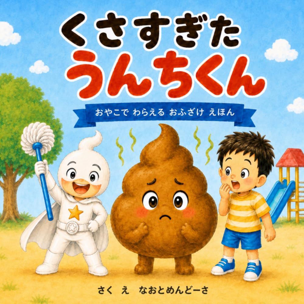 くさすぎたうんちくん: おやこで わらえる おふざけえほん