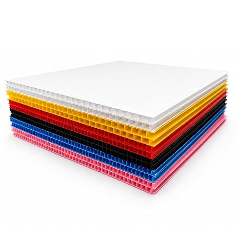 Cut to Size Custom Corrugated Plastic Sheets (White)