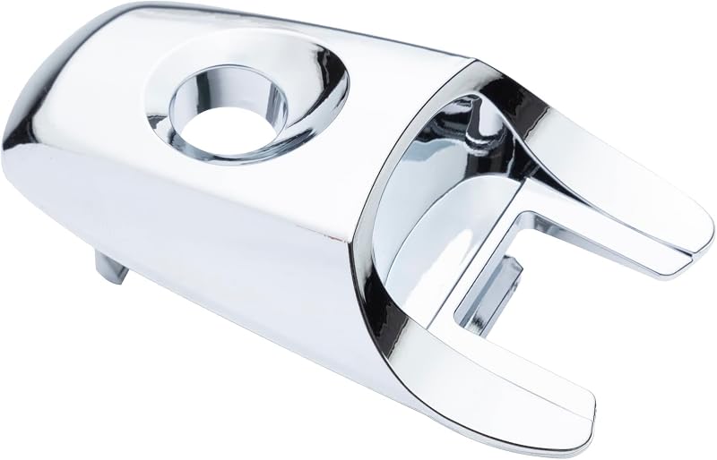 Capa cromada do cilindro da fechadura da maçaneta externa Kaloeou para Ford Explorer, Edge, Flex e MKX – Lado esquerdo