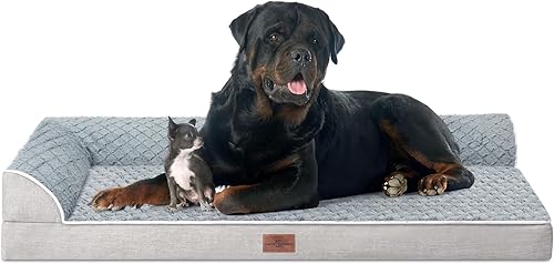 Miniatura 10 de Comfort Expression Cama ortopédica XL para perros, camas extragrandes para perros con cómodos refuerzos, cama impermeable para perros, sofá cama