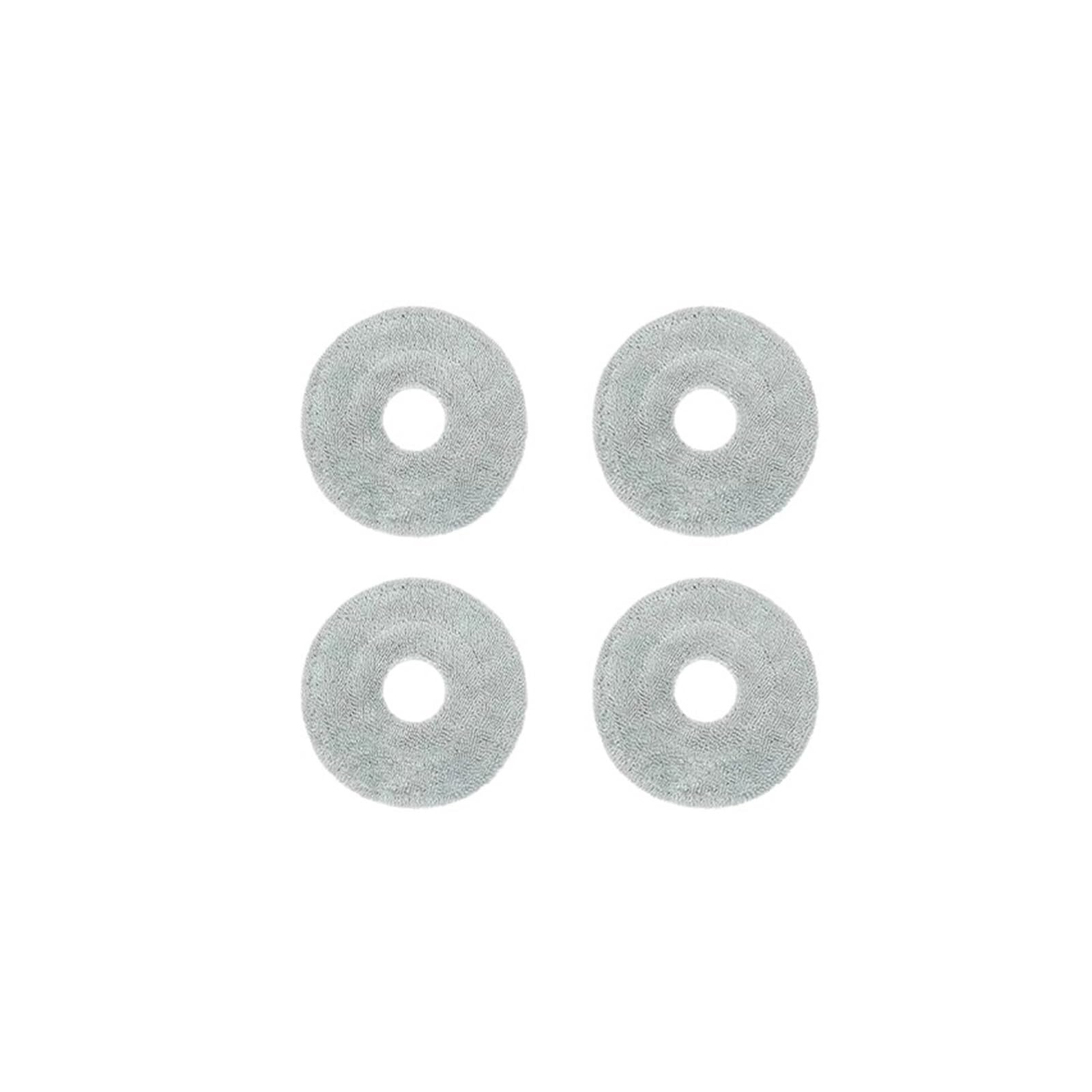 SLAQEYDJS Generic Robot Vacuum Mop Cloth Replacement Parts, Compatible For Dreame L40 Ultra X40 Ultra(4pcs)