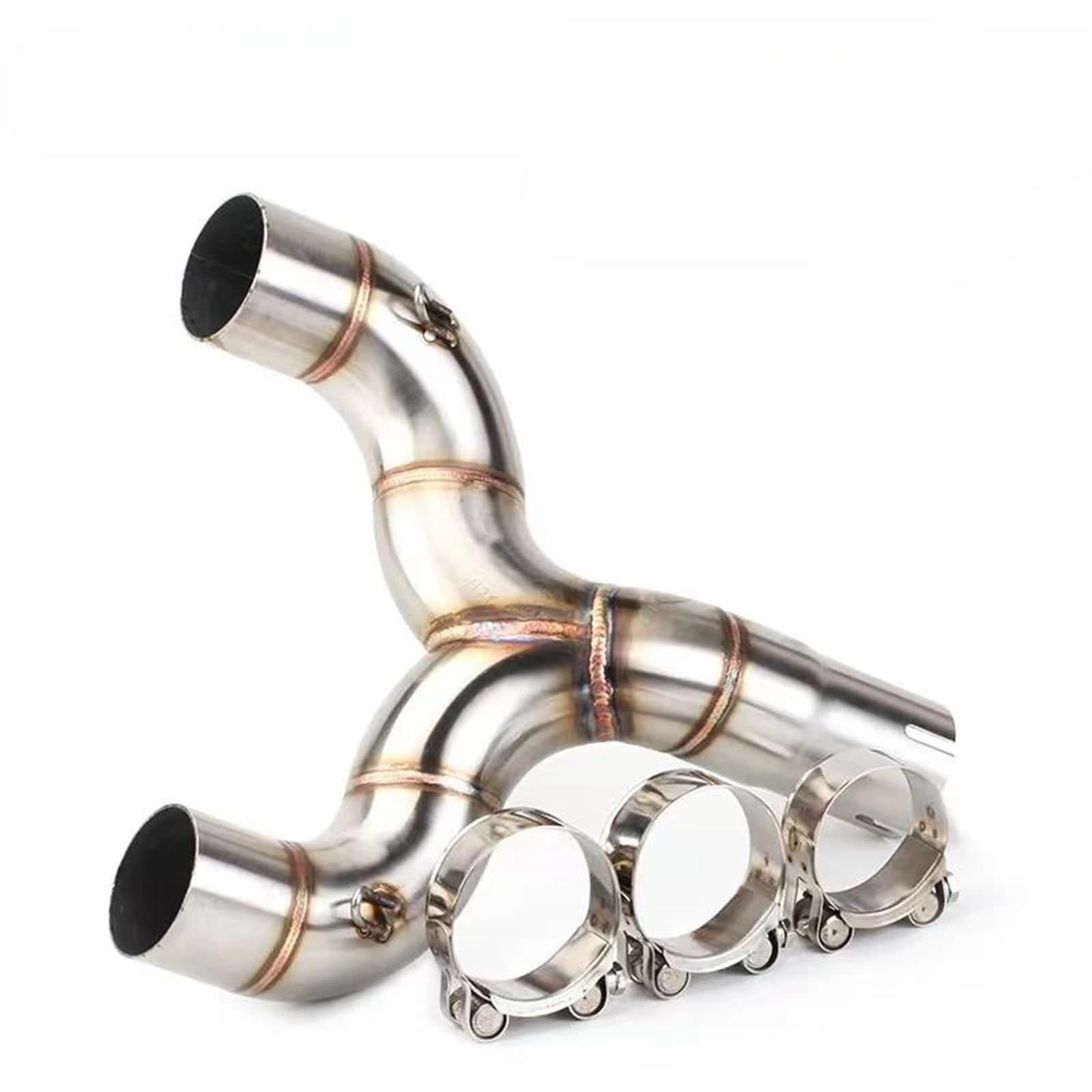 Adaptador De Tubo Doble Escape Motocicleta 51 Mm Con Manguito Deslizante Para Intermedio Silenciador Para 600 BN600 BJ600 TNT600 Piezas de montaje