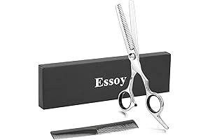 Professional Thinning Scissors for Hassle-Free Haircuts with Precision Adjustment