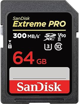 SanDisk 64GB Extreme PRO SDXC UHS-II Memory Card - C10, U3