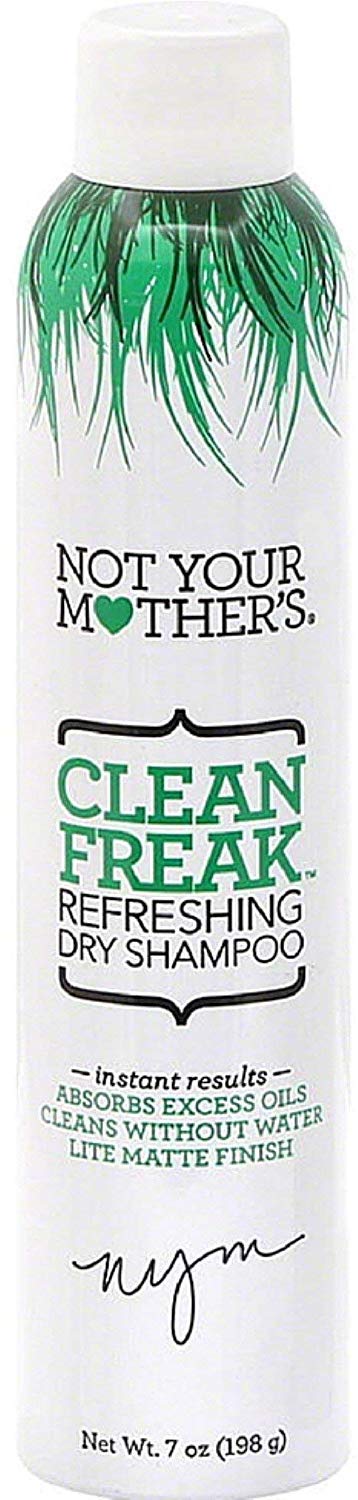 Not Your Mother's Clean Freak Refreshing Dry Shampoo, Unscented 7 oz (Pack of 4)