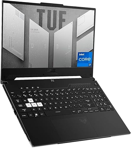 Miniatura 6 de ASUS TUF Dash - Laptop para juegos FHD de 15.6 pulgadas y 144 Hz, Core i7-12650H de 12 generación, DDR5 de 16 GB, SSD de 512 GB, NVIDIA GeForce RTX