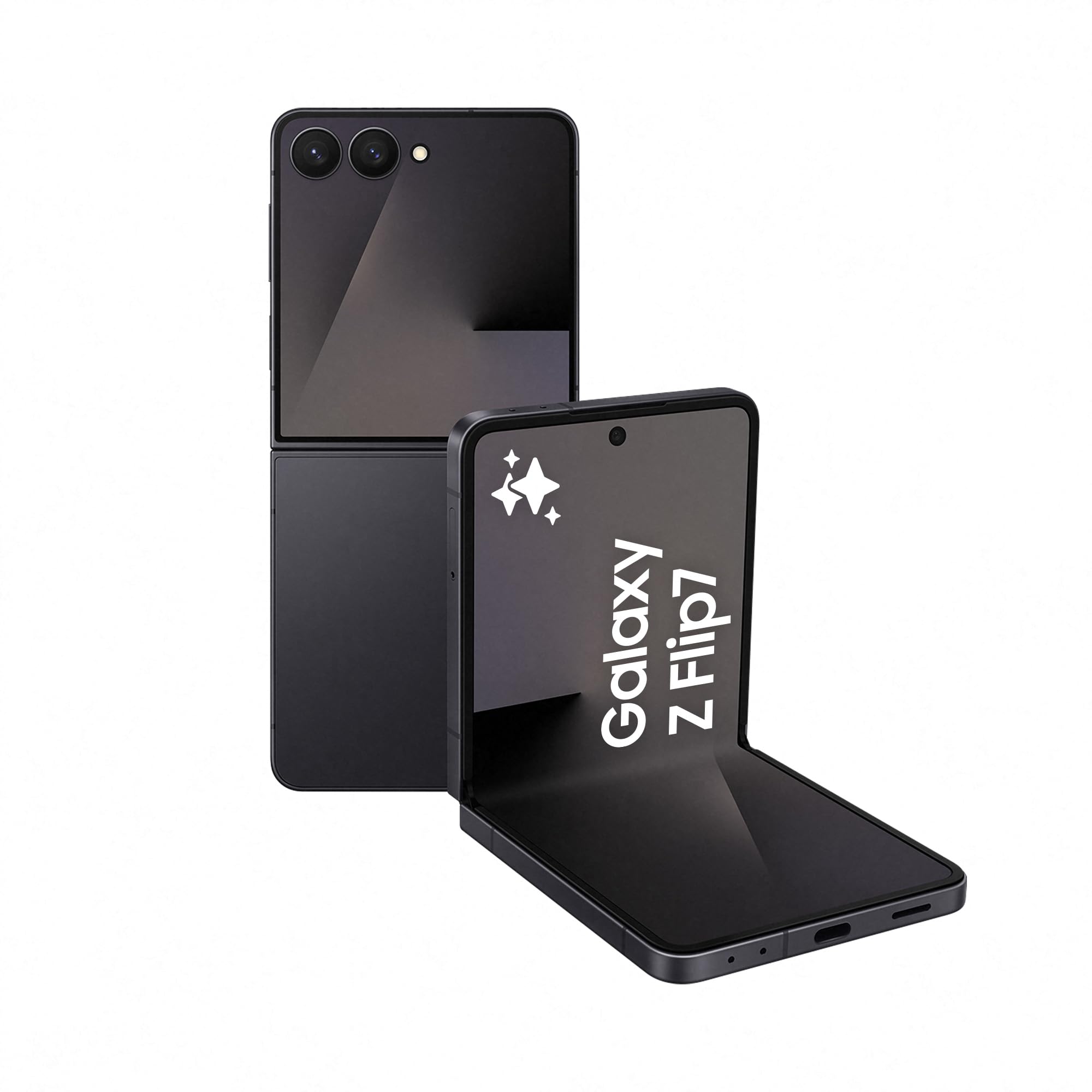 Samsung Samsung Galaxy Z Flip7 AI Phone, Thin & Light Foldable Design, Large Cover Screen, 50MP Camera, 512GB Storage, 12GB Memory, 4300