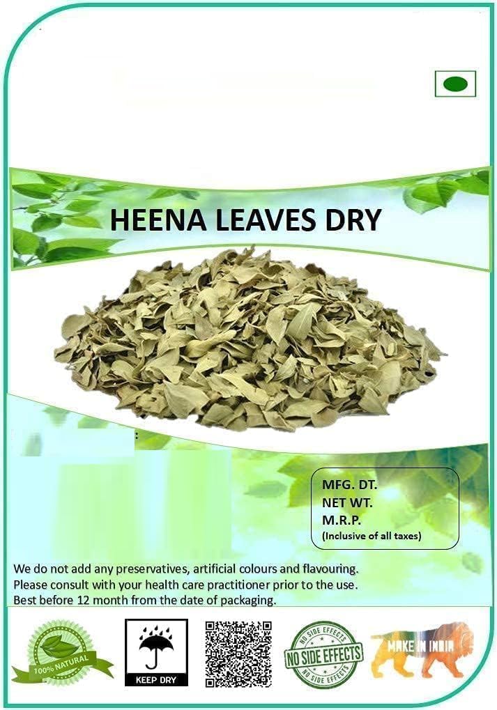 HYD Mehandi Leaves -200 GMS Feuilles de henné sèches | Feuilles de Heena Mehandi