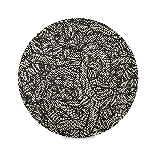 Mujer Cuñas Zapatos 35-43 EU De Lona High-Top Tacón 7 CM Zapatos Casuales Talla Grande Zapatillas de Cuña Cover