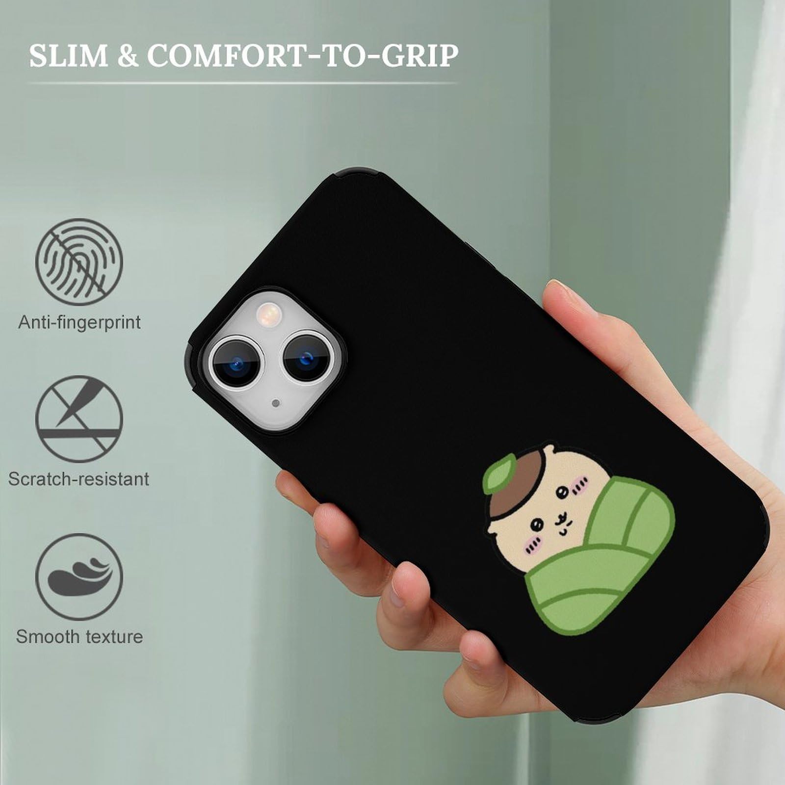 Amazon.co.jp: ちいかわ (くりまんじゅう) iPhone 13 ケース