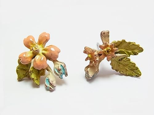 Amazon パルナートポック Palnart Poc 桜 ピアス シルバーカッパー サクラ さくら フラワー 春 スプリング アクセサリー キャッチ 花 フラワー エレガント キレイ ナチュラル Brough Superior ブラフシューペリア リング 通販