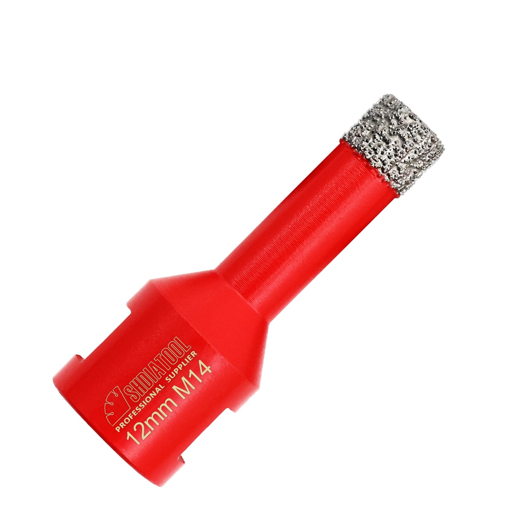 SHDIATOOL Dry Diamond Drill Core Bit Diameter 12mm Vacuum Brazed Drilling Porcelain Tile Granite Marble