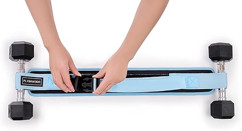 Miniatura 3 de Cinturón de empuje de cadera para mancuernas, cinturón de trasero para cadera acolchado antideslizante