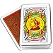 Fournier Spanish Playing Cards Double Face Plastic Case Deck 50 - Baraja Espanola Red