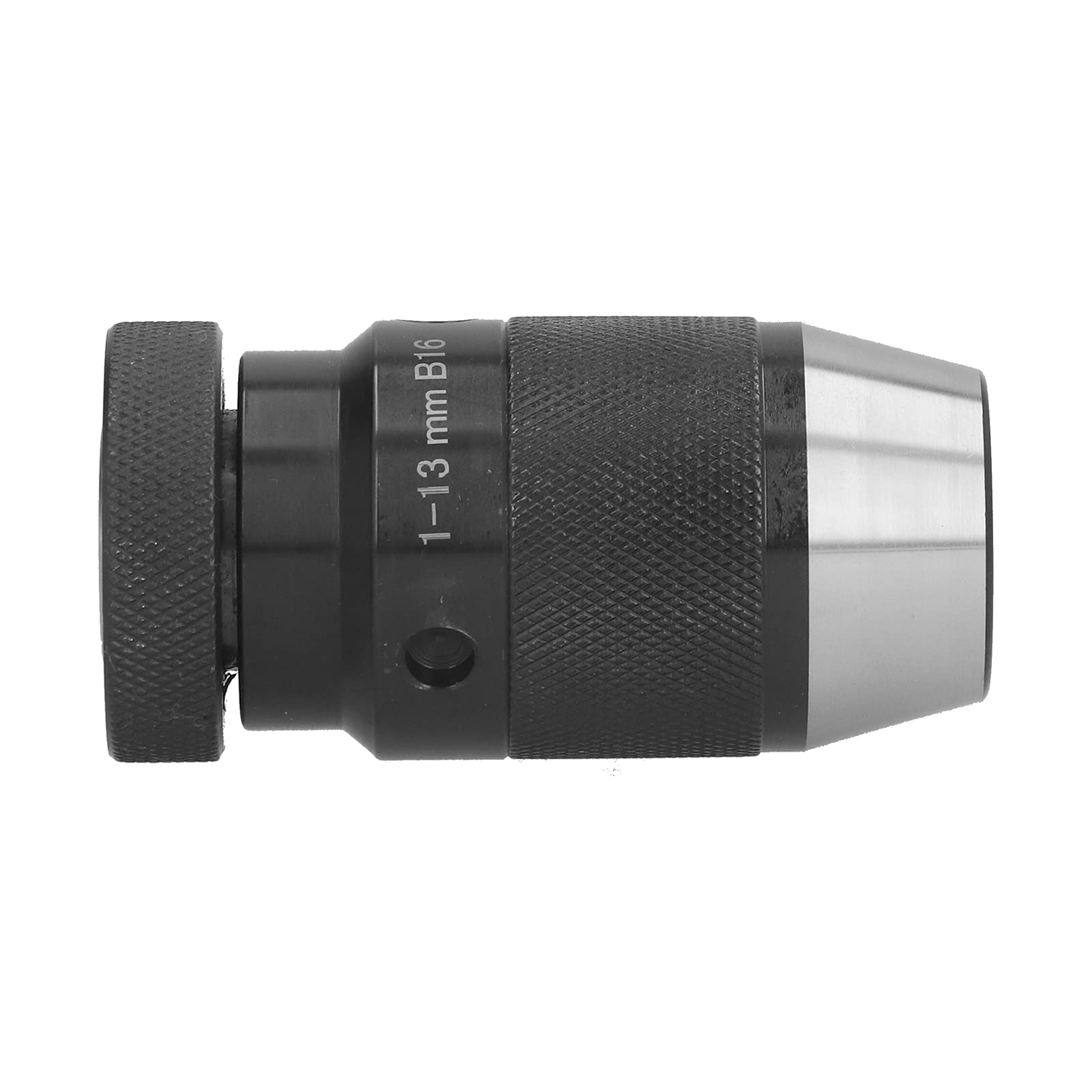 Mandrin de perceuse à verrouillage automatique en 40Cr, mandrin pour perceuse à colonne et perceuse électrique à main, plage de serrage de 1 à 13 mm avec tige filetée à dents en