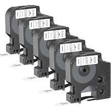 Tape Refills Replacement for Dymo D1 Label Maker Refills 45013