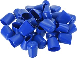 Uxcell 50pcs Clear Rubber End Caps - 7mm ID Vinyl PVC Tube Bolt Cap Covers For Screw Thread Protection - View #11