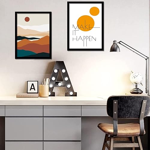 Miniatura 4 de Juego de 3 portarretratos negros de 8 x 10 pulgadas, marco transparente alto para collage de fotos de 8 x 10 pulgadas, lienzo tamaño póster, montaje