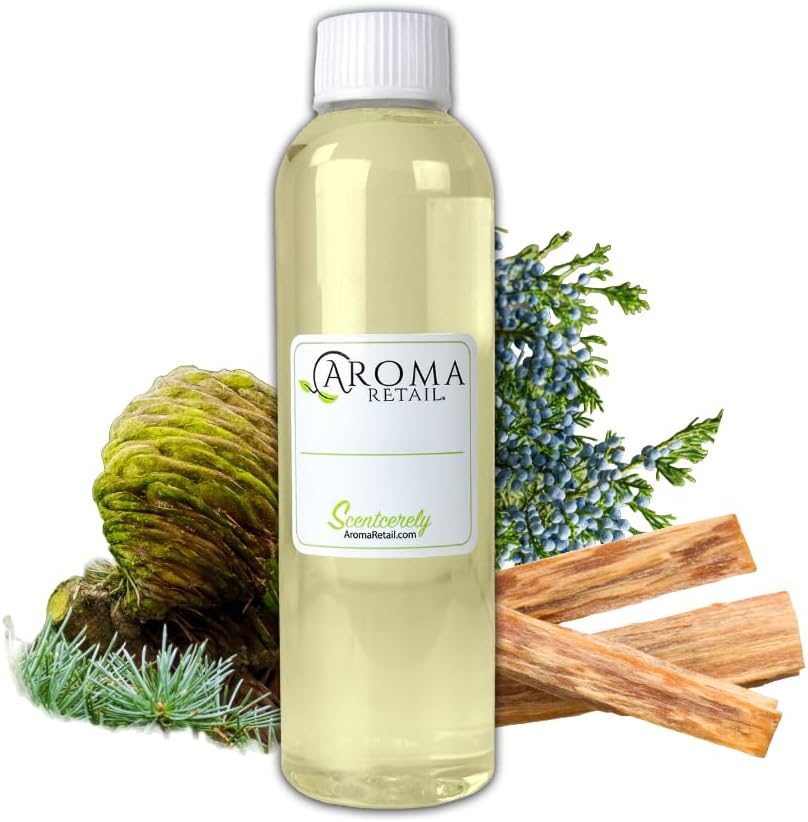 Cedar Seduction 4 oz Fragrance Refill for Oil Diffuser with Red Cedarwood, Charred Woods, Sandalwood, & More Notes Experienced at The Four Seasons