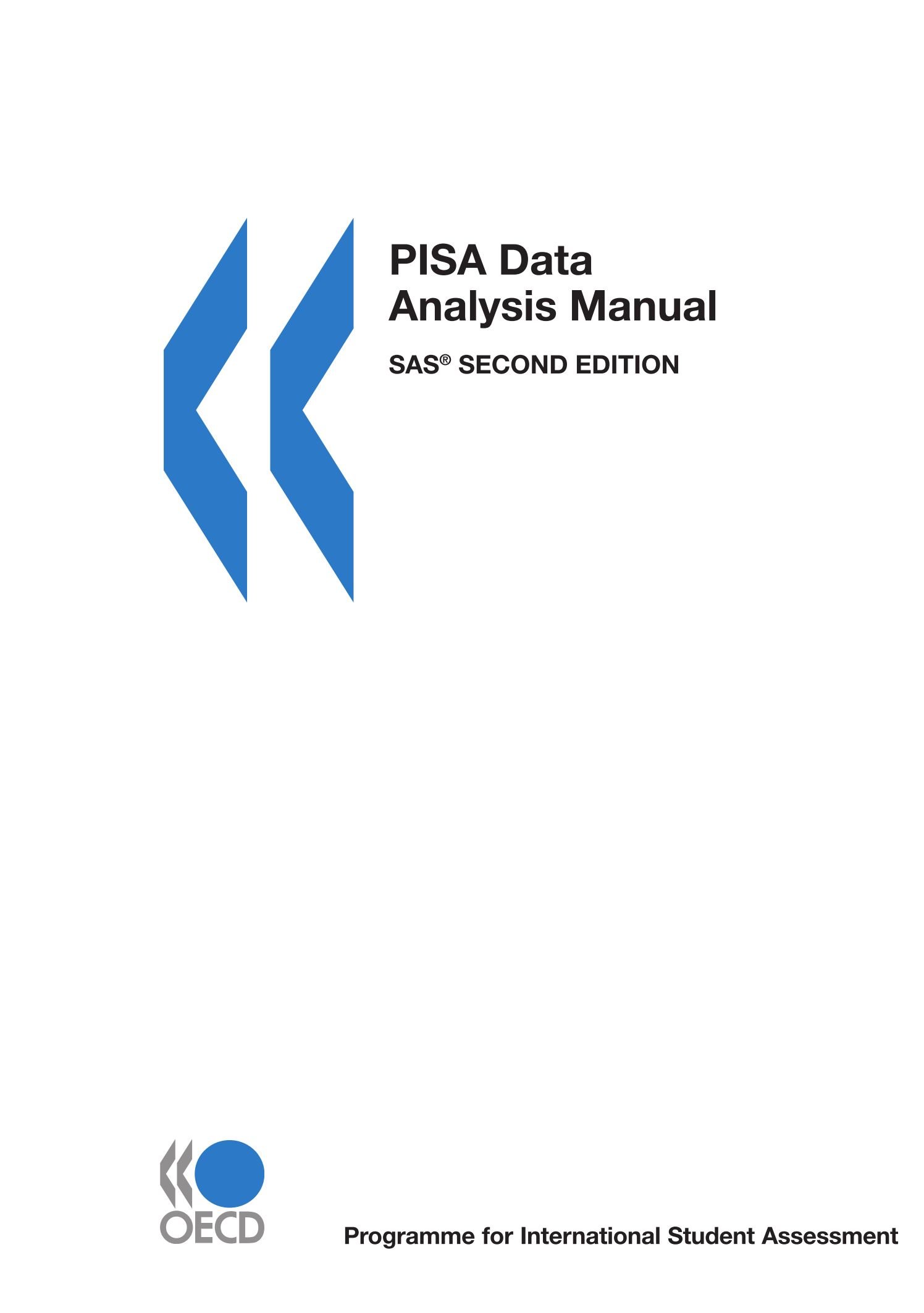 Pisa Data Analysis Manual: Sas, Second Edition
