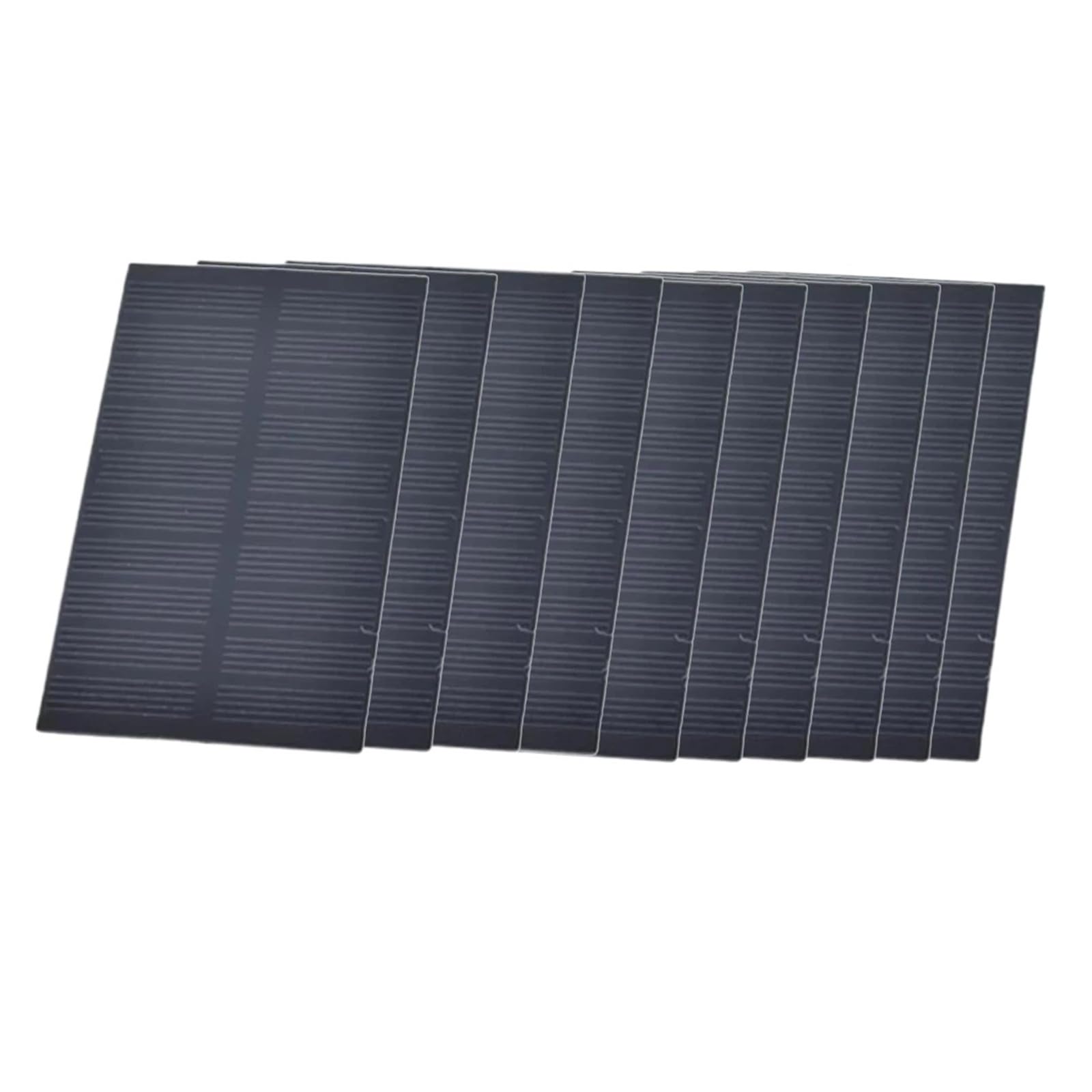 Wvyhlamrc One Color 10Pcs Solar Panel 1W 5V 107 * 61Mm 200Ma Solar Panel Monocrystalline Silicon Solar Cell For Cellular Phone Home Light Toy