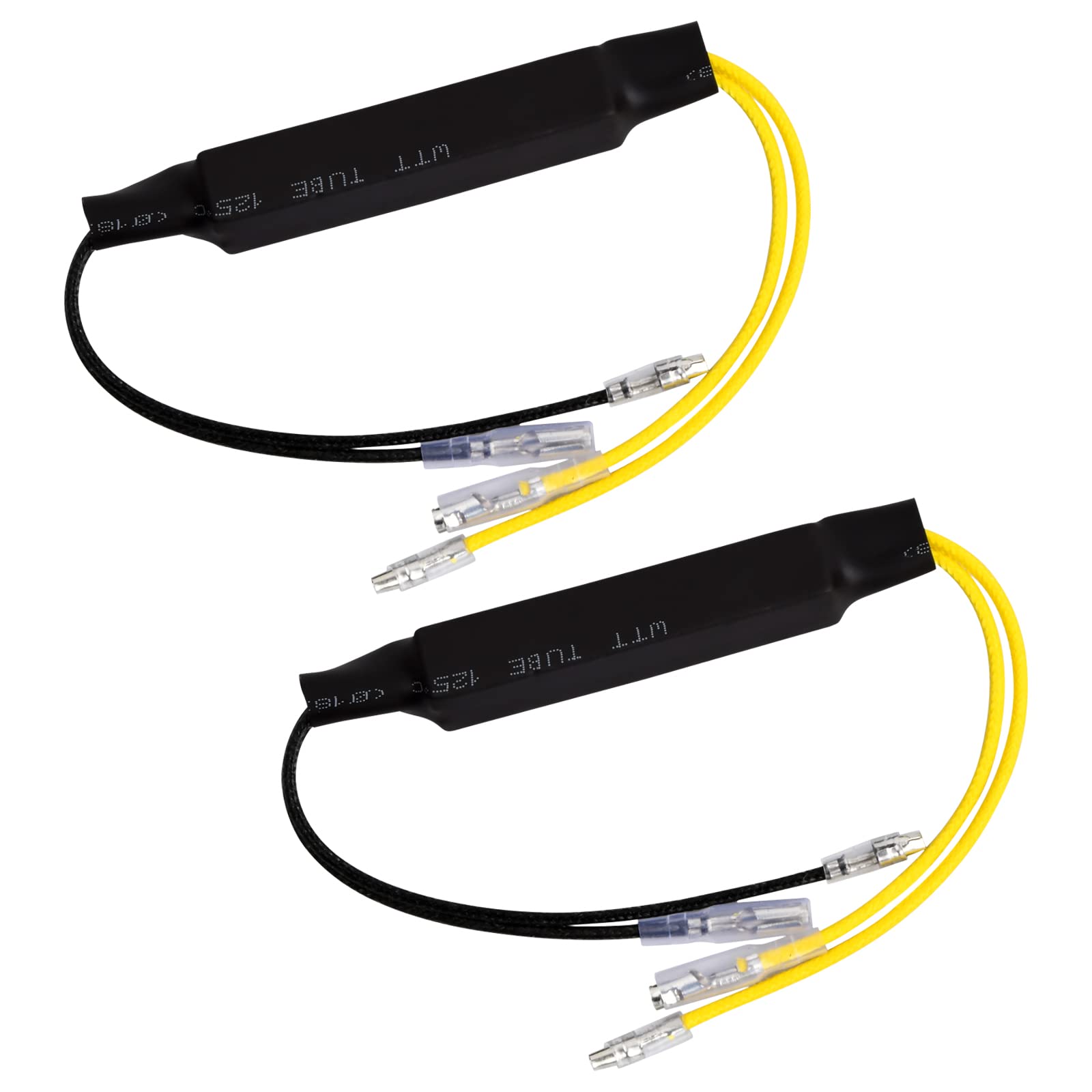 Dokeno 2 szt. Motocykl Migający Wskaźnik Rezystancji Adapter 12V 21W Motocykl LED Miga Korekta Błędów Naprawa Skutera Motocykla Skutera 6Ω