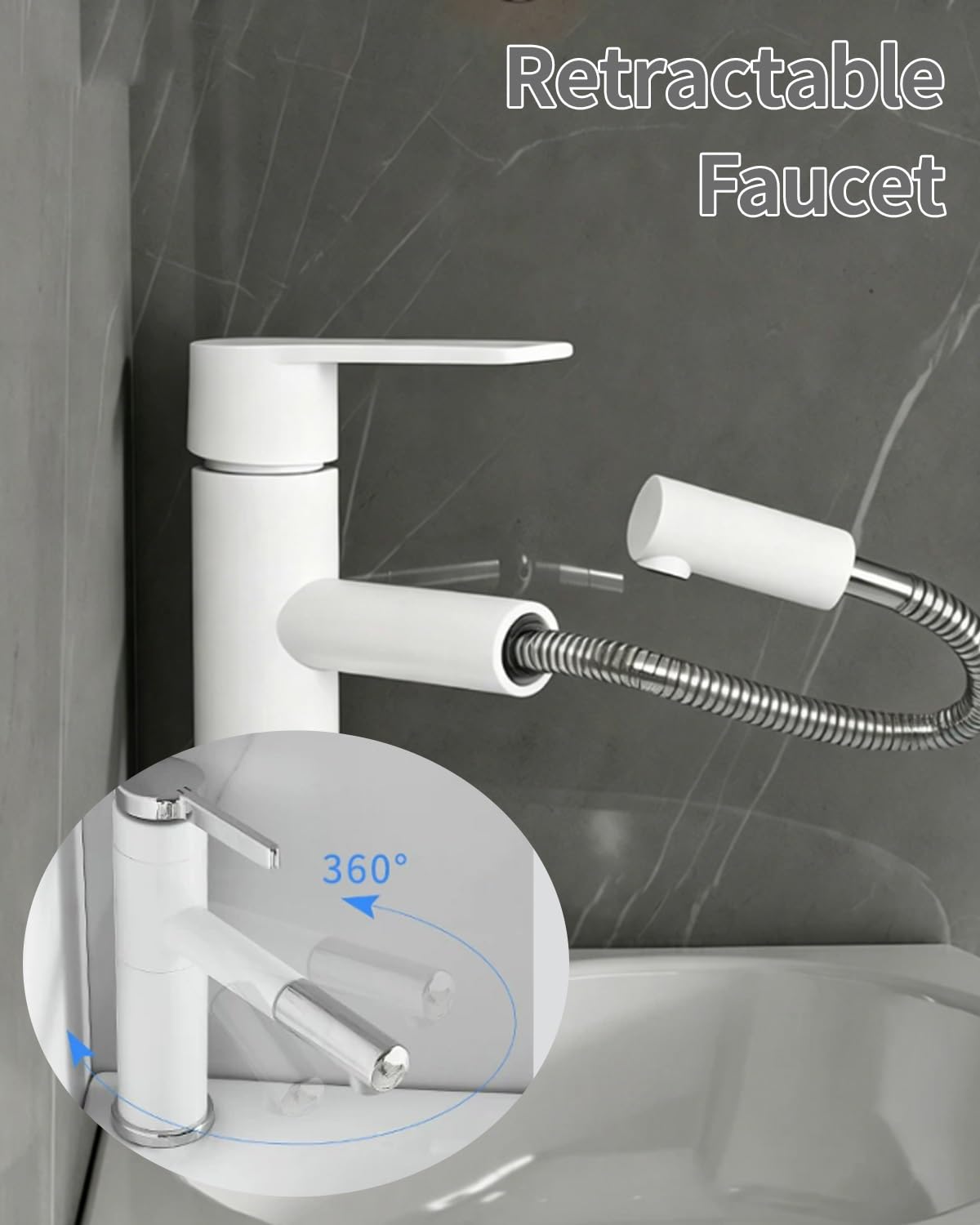 Urinoir Homme Urinoirs D'angle pour Hommes, Urinoir Mural avec Robinet Rétractable, Déflecteur Anti-éclaboussures Mural pour WC, WC de Camping-car