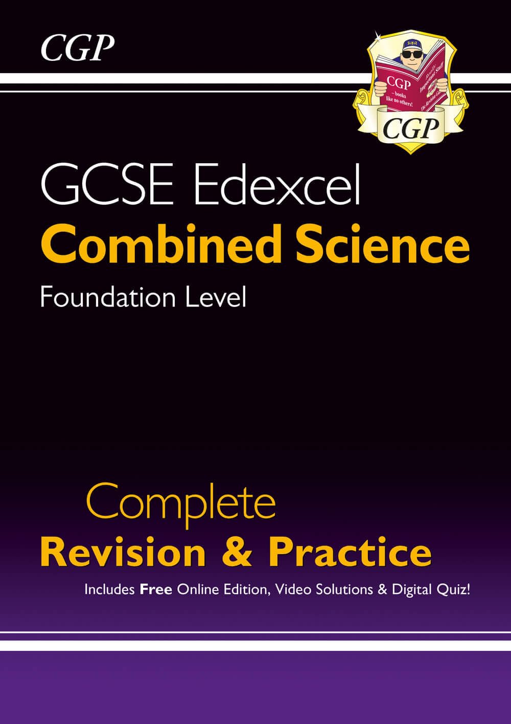 GCSE Combined Science Edexcel Foundation Complete Revision & Practice w/ Online Ed, Videos & Quizzes: for the 2027 and 2028 exams (CGP Edexcel GCSE Combined Science)
