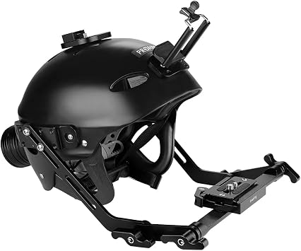 PROAIM Surfer POV Helmet Rig for DSLR Camera & Smartphone, 1.4kg/3.08lb