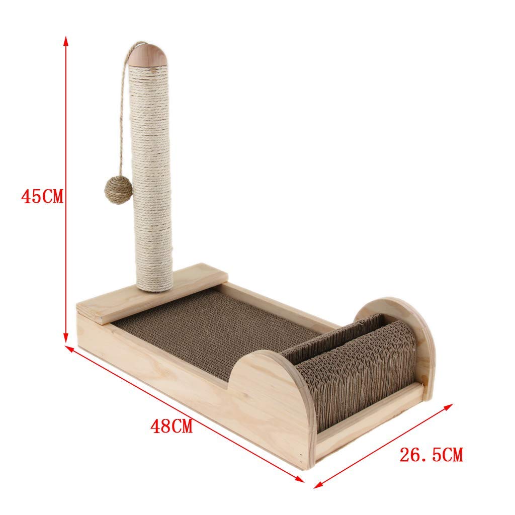 Tabla de rascar de cartón Ondulado para Gatos