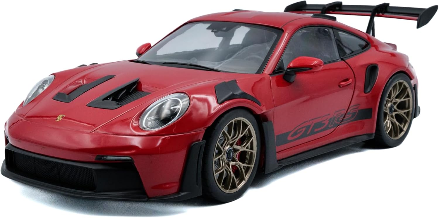 Solido 1:18 Scale Diecast Porsche 911 GT3 RS Guards RED 2024 Model S1812101