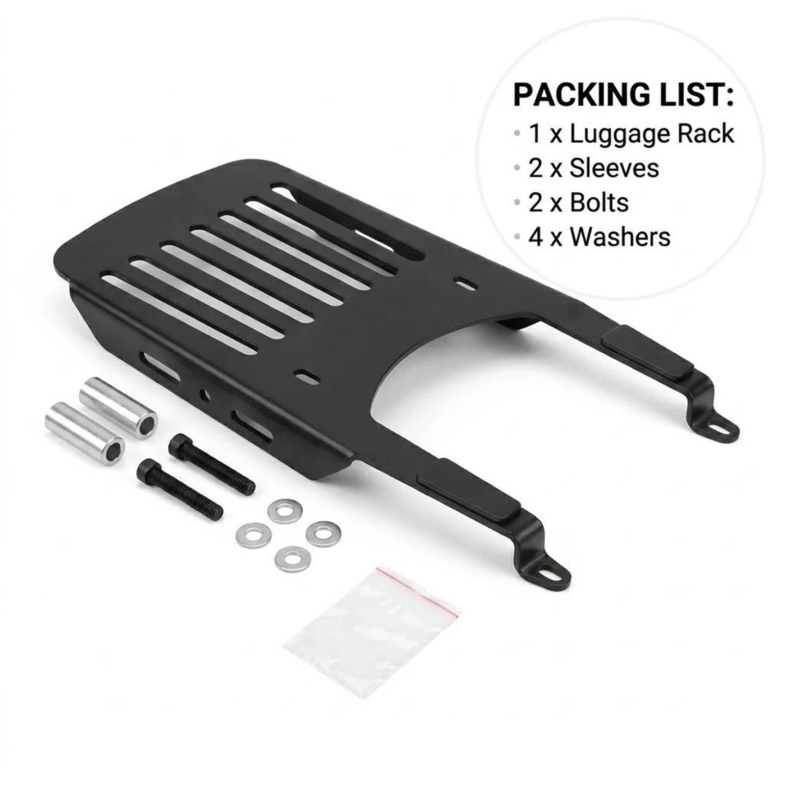 para Lambretta X300 / X150 2022 2023 2024 2025 2026 Portaequipajes Trasero